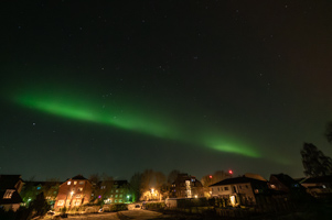 Nordlichter ueber Buxtehude