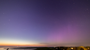 Nordlichter ueber der Krummhoern