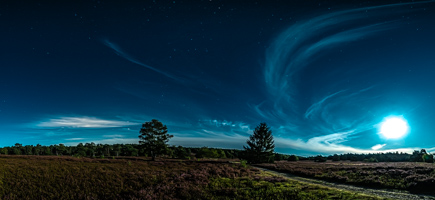 Sternenhimmel im Buesenbachtal bei Handeloh