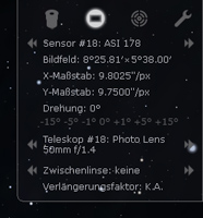 Screenshot aus Stellarium