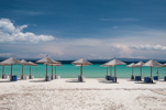 Strand von Omos Panangas, Nordgriechenland, Halkidiki, Sithonia, 01.06.2014