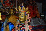 Buddhastatuen, Götter und Bilder im Kloster Erdene Zuu