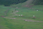 Abendstimmung und Wanderung auf den Berg