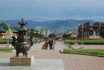 Eindrücke vom Ganden-Kloster in Ulaan Baatar