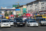 In den Straßen von Ulaan Baatar